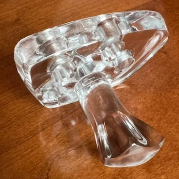 VINTAGE Lalique France Crystal Vase Figurine Frosted Glass Sylvie Doves - Picture 8 of 15